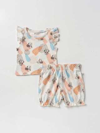 GIRLS HALF SLEEVE NIGHT SUIT - Kidulan