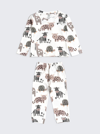 Safari Friends Pajama Set - Kidulan