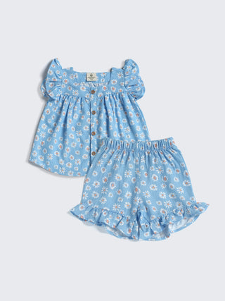 eebabee Daisy Charm Co - ord Set for baby girl - Kidulan