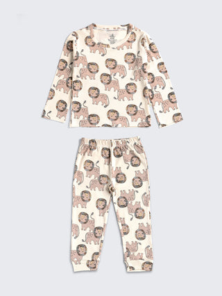 Little Lion Snuggle Pajama Set - Kidulan