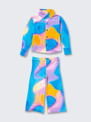 ColorPop Comfy Co - ord Set for Girls - Kidulan