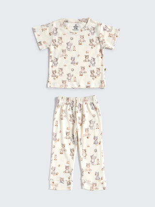 Cuddle Time Bear Pajama Set - Kidulan