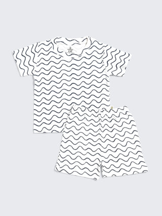 Eebabee Wavy Waves Co - ord Set - Kidulan