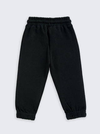 eebabee Black Lounge Pants for Boys - Kidulan