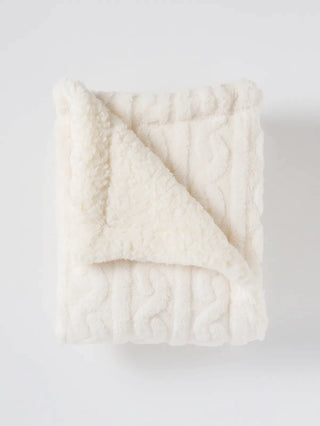 White blanket for baby boys & girls - Kidulan