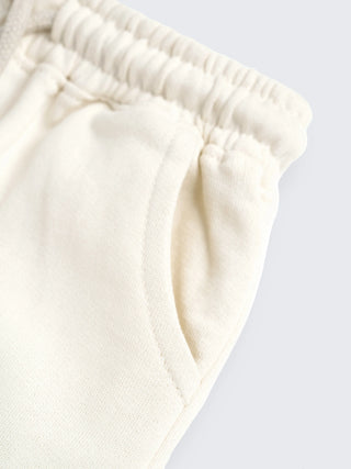 Eebabee Solid Cargo Jogger Pants - Cream White - Kidulan