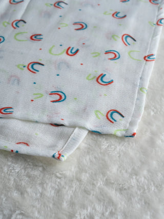FETO COTTON MUSLIN SWADLE WRAP 3PCS - Kidulan