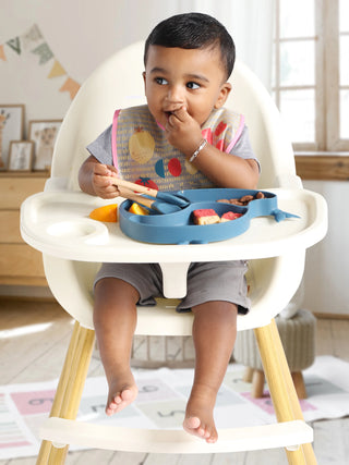 Pink & grey Baby bibs combo for baby boys & girls - Kidulan