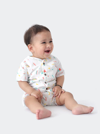 Unisex AOP Printed Cotton Woven Set - Kidulan
