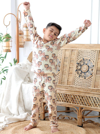 Little Lion Snuggle Pajama Set - Kidulan