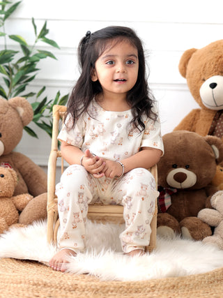 Cuddle Time Bear Pajama Set - Kidulan