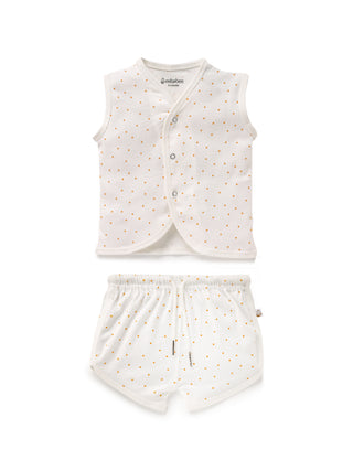 Newborn Baby Essentials Combo with Jabla Set, Star Pillow, Blanket & Swaddle - Kidulan