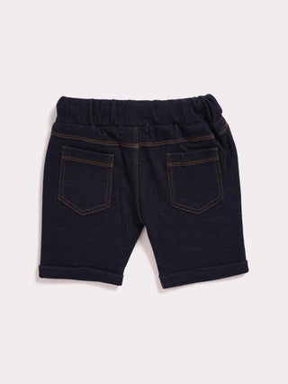 Dark blue shorts for baby - Kidulan