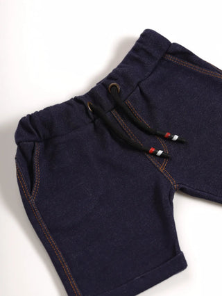 Dark blue shorts for baby - Kidulan