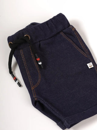 Dark blue shorts for baby - Kidulan