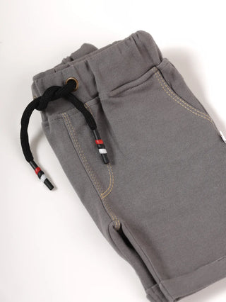Light grey denim shorts  for baby