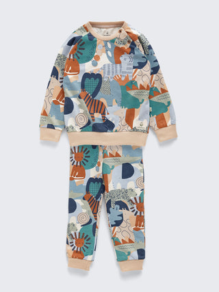 Eebabee Jungle Safari Sweatshirt and Pant Set