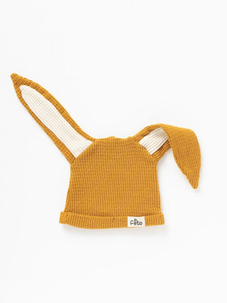 FETO BABY BUNNY CAP - GOLDEN YELLOW OW - Kidulan