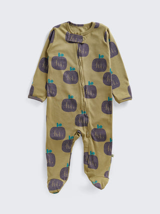 3 Pc Long Sleeve 2 - Way Zip Sleepsuit Bundle for Babies - Kidulan