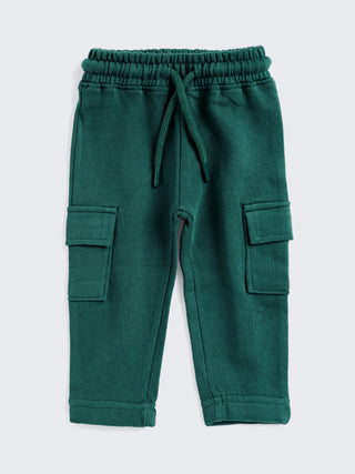 3 - Pack Solid Color Loop Knit Jogger Pants for Kids - Kidulan
