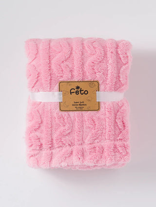 Pink blanket for baby boys & girls - Kidulan