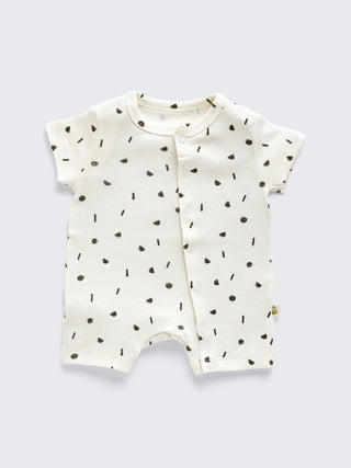 2 Pc Baby Romper Set with 3 Pc Waterproof PEVA Bib Combo - Kidulan