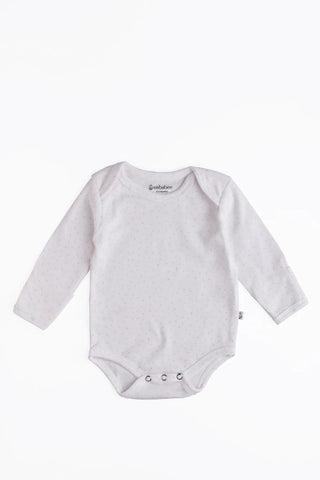 Baby Essentials 3 - Piece Set – 2 Long Sleeve Bodysuits & Printed Diaper Pant - Kidulan