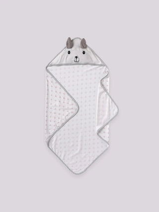 PINK BEAR HOODED TOWEL - Kidulan