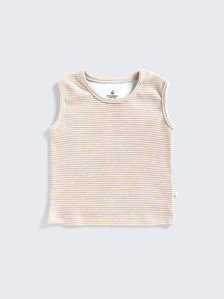 Crocs & Stripes 2 - Pack Sleeveless Unisex Baby Vests - Kidulan