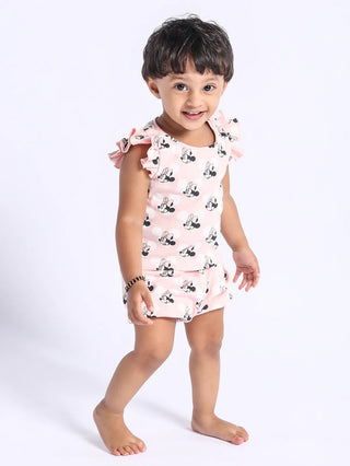 GIRLS HALF SLEEVES NIGHT SUIT - Kidulan