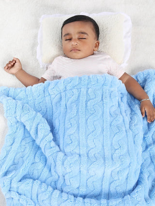 Blue blanket for baby boys & girls - Kidulan