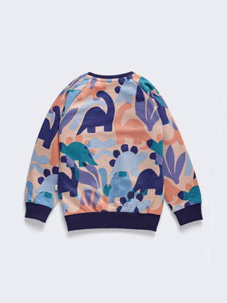 Eebabee Dinosaur Print Unisex Sweatshirt