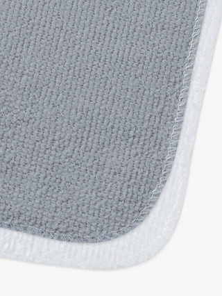 Grey & white washcloth combo for baby boys & girls