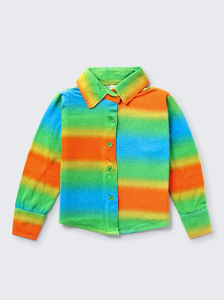 Girls Rainbow Glow Comfy Co - ord Set - Kidulan