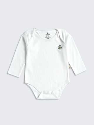 Baby Must - Have Essentials Pack – White Bodysuits, Washcloths & Waterproof Bibs - Kidulan
