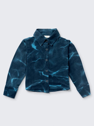 Girls' Ocean Waves Comfy Co - ord Set - Kidulan