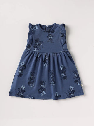 Girls' Sleeveless Frock with Long Sleeve Top & Skirt Set - Kidulan