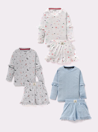 STYLISH BABY FRILL SET 3 PCS - Kidulan