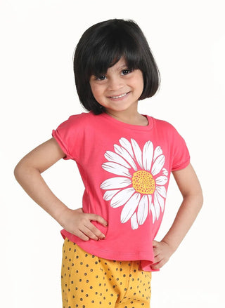 Girls graphic tee soft cotton - Kidulan