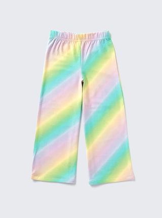 Girls Rainbow Pastel Comfy Co - ord Set - Kidulan