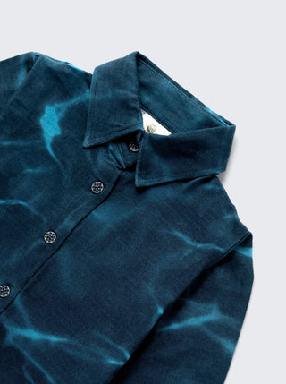 Girls' Ocean Waves Comfy Co - ord Set - Kidulan