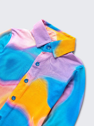 ColorPop Comfy Co - ord Set for Girls - Kidulan