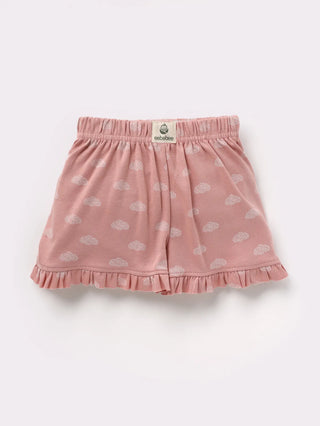 Full sleeve pink frill set for baby girl