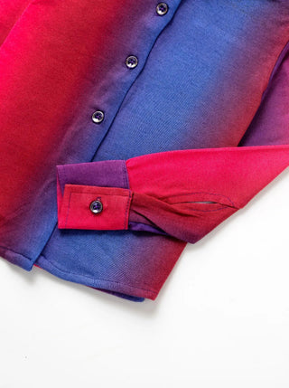 Girls Dual - Tone Pink & Blue Comfy Co - Ord Set - Kidulan