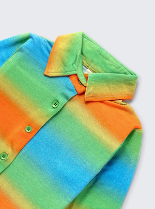 Girls Rainbow Glow Comfy Co - ord Set - Kidulan