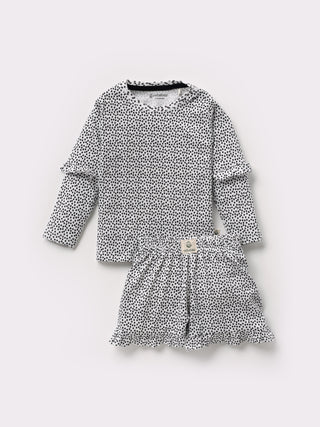 5 - piece Baby Girl Gifting Bundle – Clothes, Bibs & Blanket Combo - Kidulan