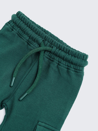 Boys' Jungle Print Sweatshirt with 2 Jogger Pants Combo - Kidulan