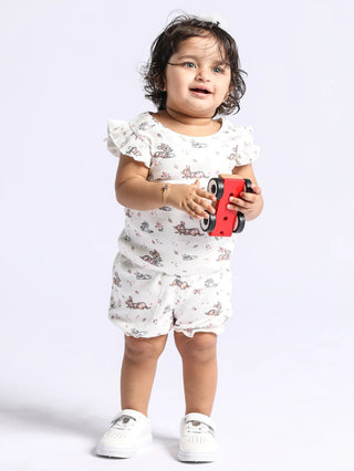 GIRLS HALF SLEEVES NIGHT SUIT - Kidulan