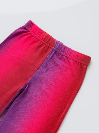 Girls Dual - Tone Pink & Blue Comfy Co - Ord Set - Kidulan