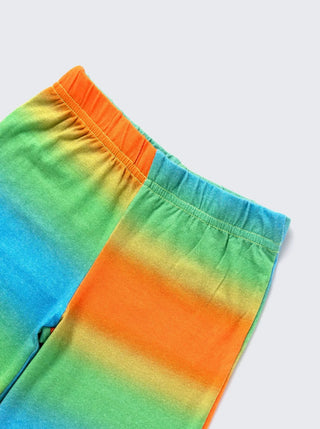 Girls Rainbow Glow Comfy Co - ord Set - Kidulan